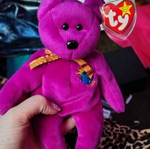 Rare Original Millennium Ty Beanie Baby Bear